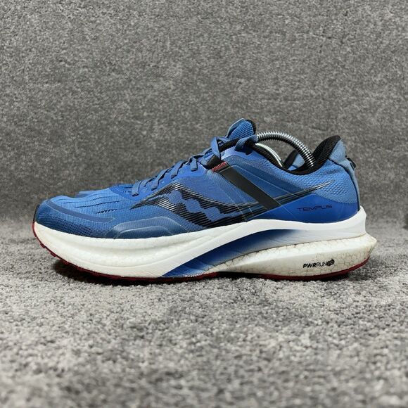 Saucony Tempus S20720-18 Blue Athletic Running Shoes Sneakers Mens Size 10 - Picture 6 of 13